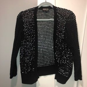 Sequined sweater